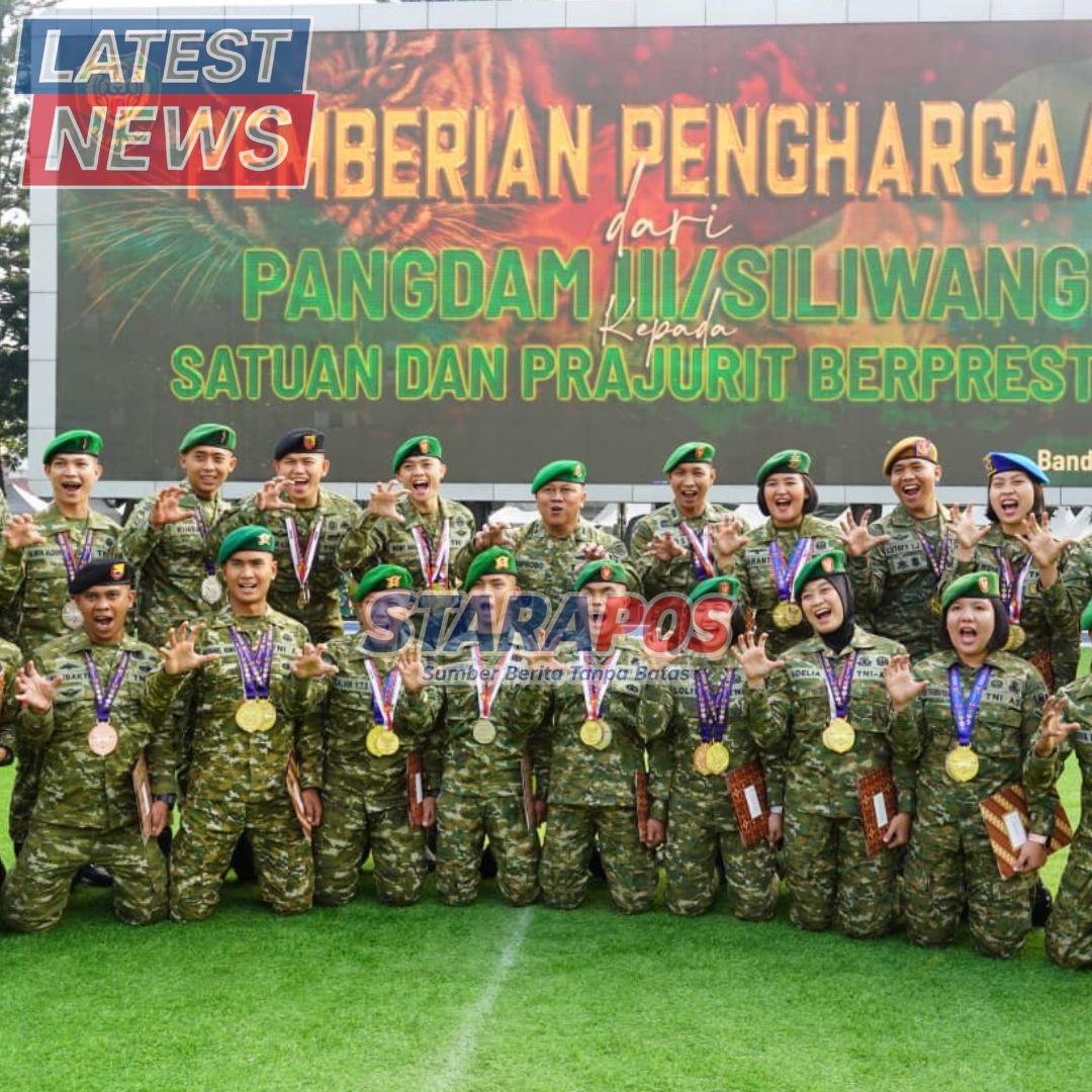 Pangdam III/Siliwangi Apresiasi Prajurit dan Satuan Berprestasi, Dorong Budaya Profesionalisme