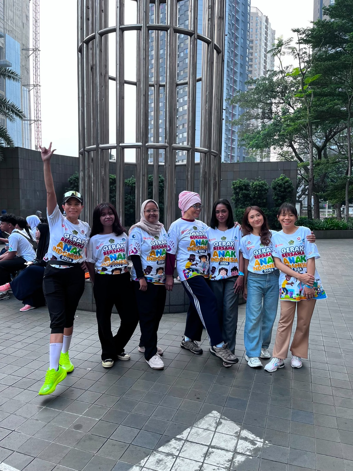 Gelar Fun Walk hingga Pojok Konseling, Pergerakan Sarinah Meriahkan Hari Anak Nasional 2026 di Epicentrum
